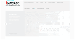Desktop Screenshot of kangadocarports.com